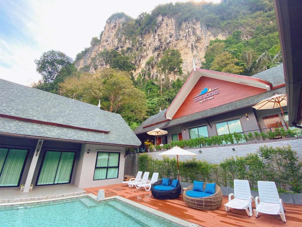 The Scene Cliff View Villas Ao Nang Exteriör bild