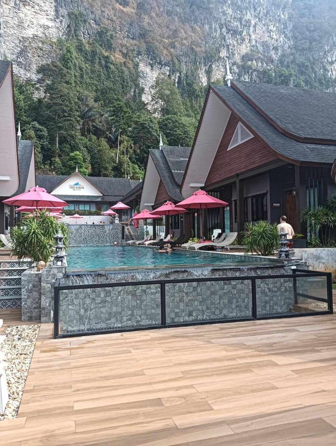 The Scene Cliff View Villas Ao Nang Exteriör bild